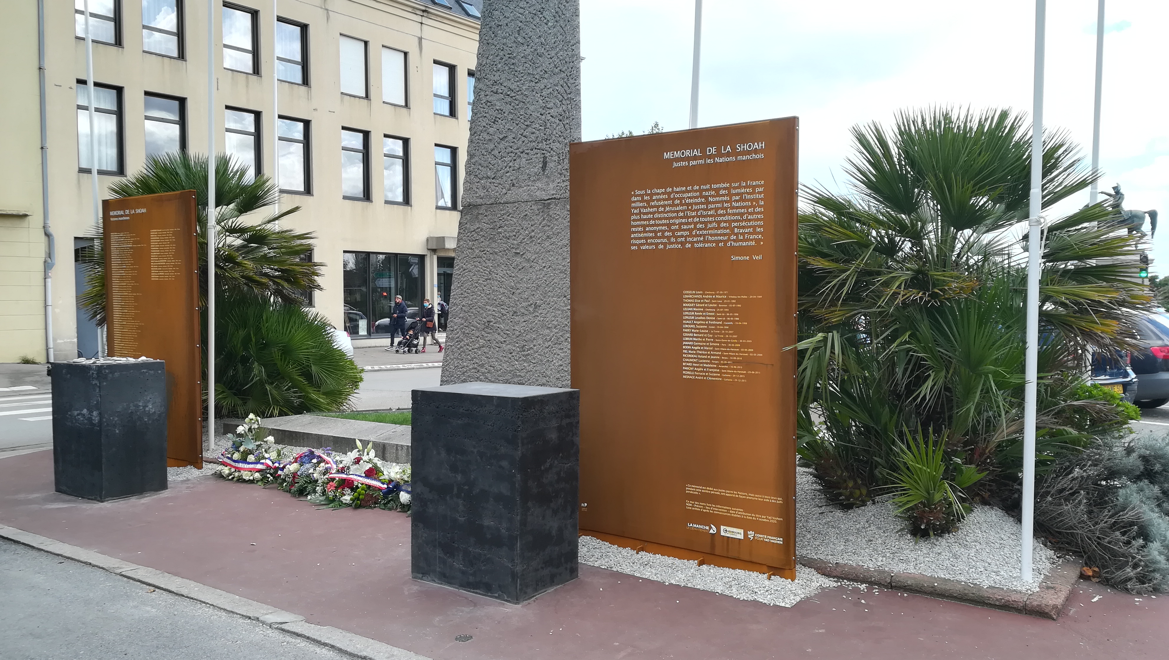 Mémorial de la Shoah de Cherbourg-en- Cotentin.